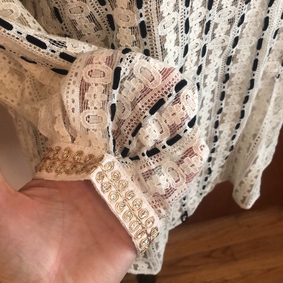 Free people New Romantics lace embellished top - Picture 7 of 10